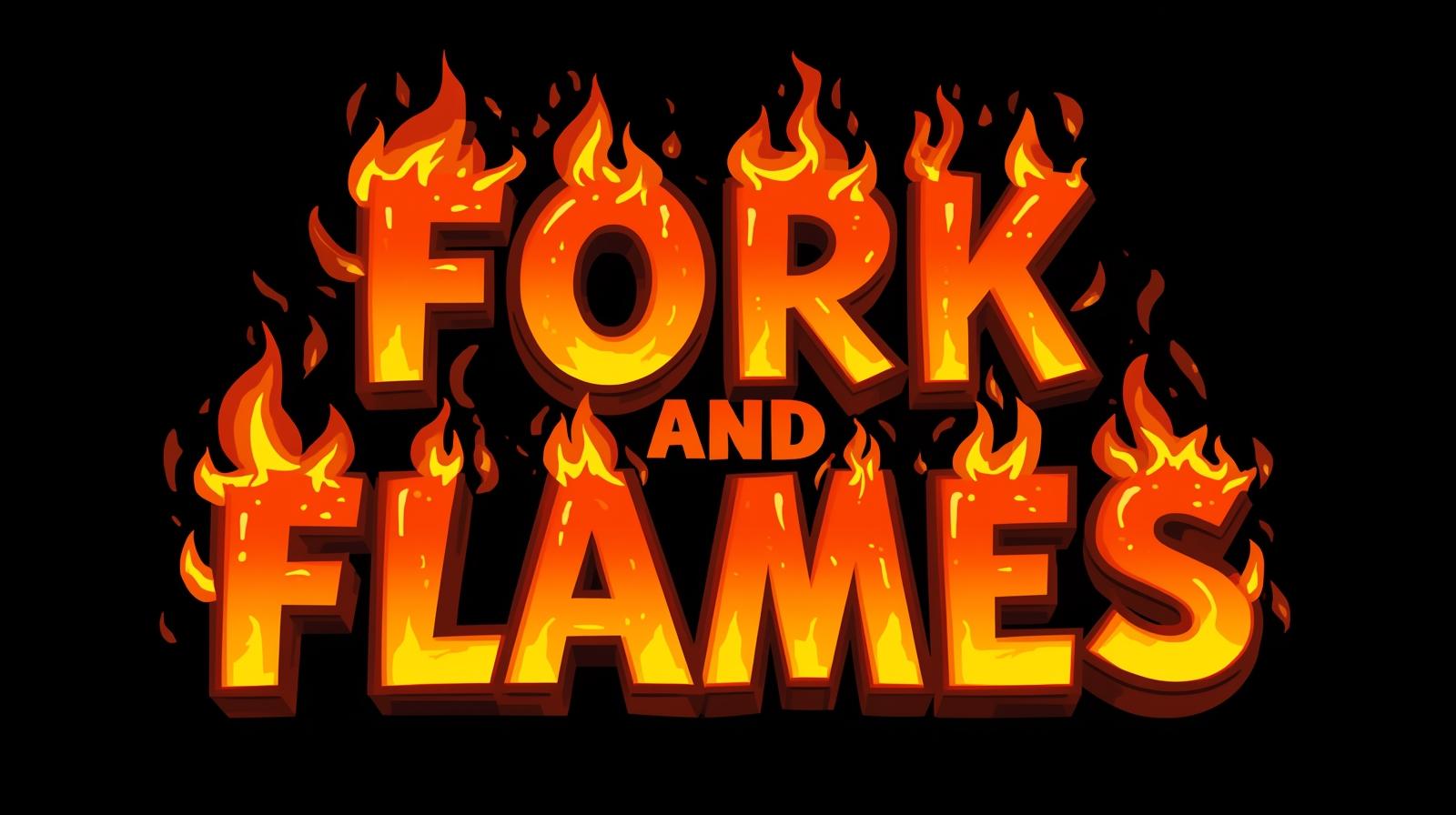 FORK AND FLAMES